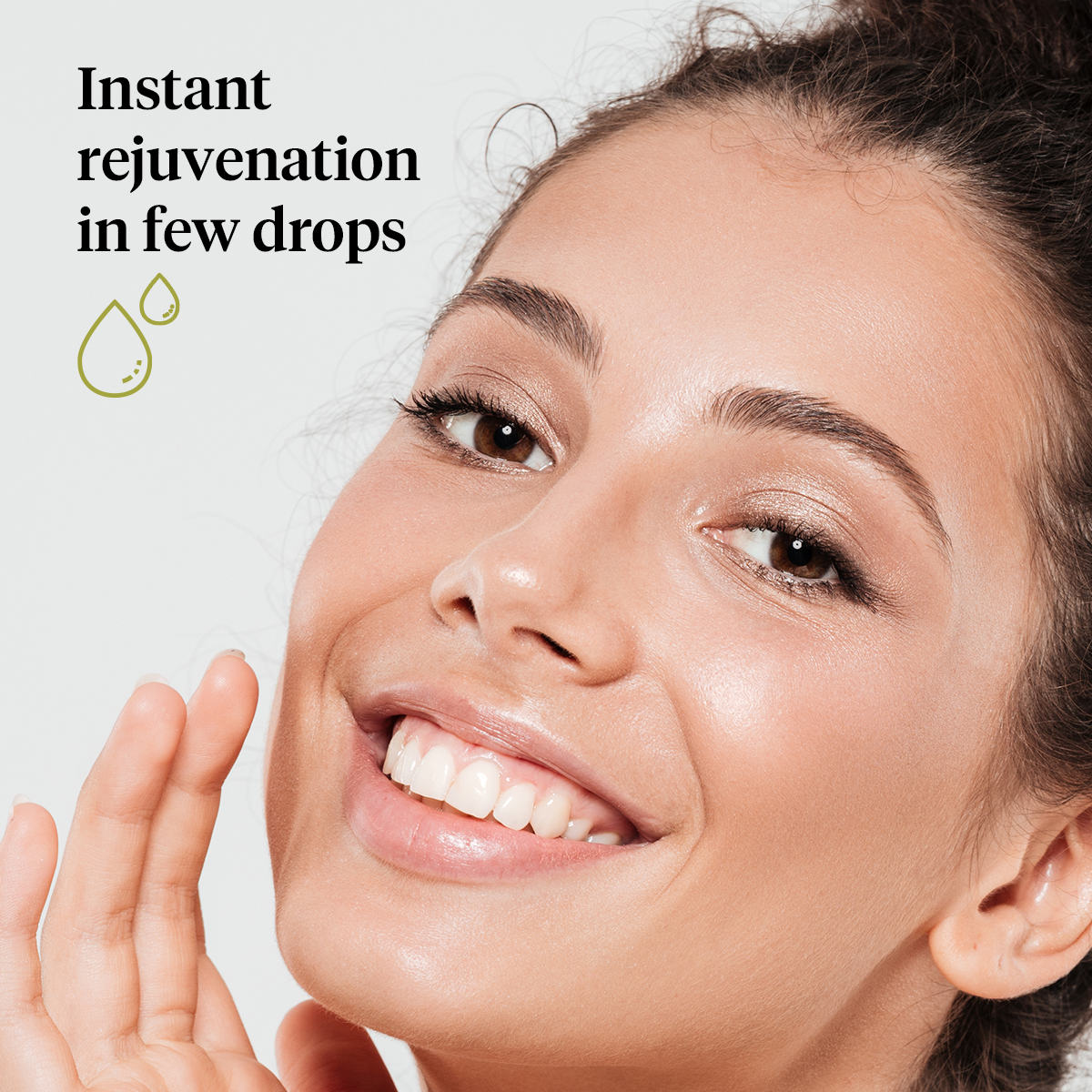Skin Rejuvenating Face Serum with Ashwagandha and Moringa oil
