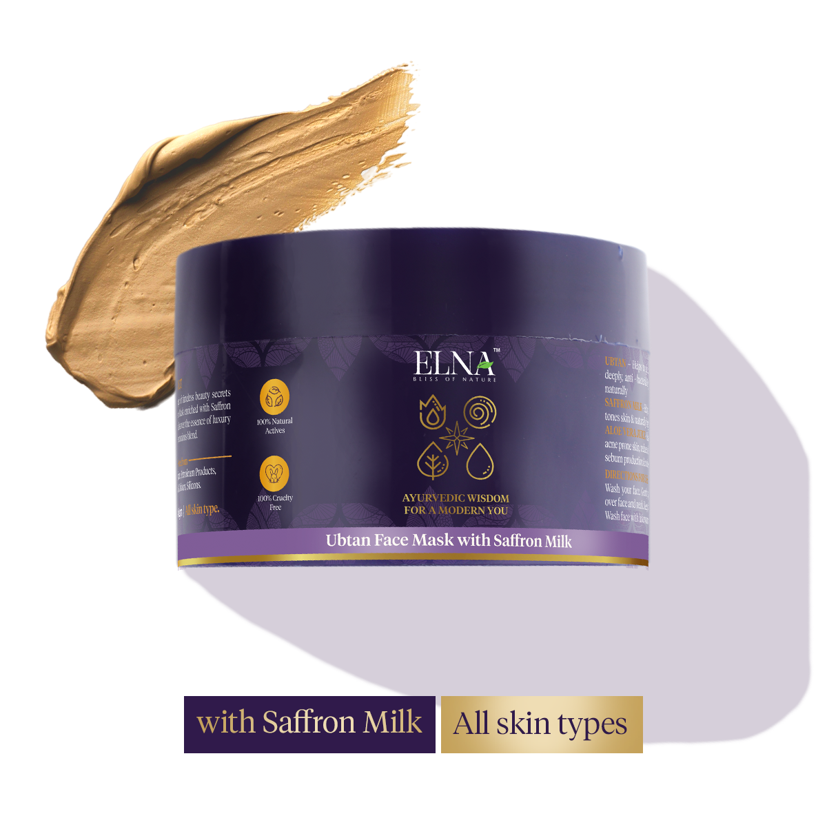 Ubtan Face Mask with Saffron Milk