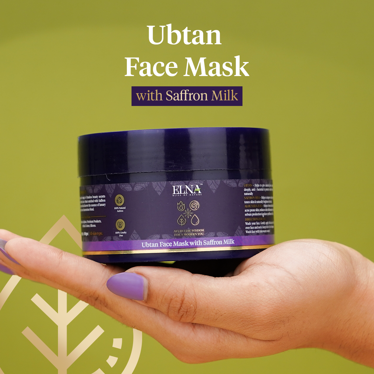 Ubtan Face Mask with Saffron Milk