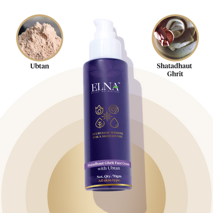 Ubtan Face Cream with Shatadhaut Ghrit